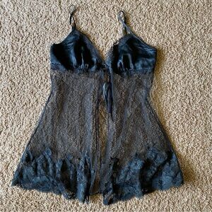 Victoria's Secret Black Open Top